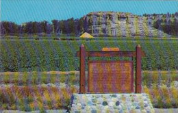 Pompeys Pillar Located Just East Of Billing Montana - Billings