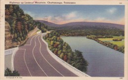 Highway Up Lookout Mountain Chattanooga Tennessee 1957 - Chattanooga