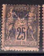 Cavalle (1893-1900) - Sage Surchargé Oblitéré - Used Stamps