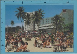 FORTALEZA - Praia Do Meireles Com Othon Palace Hotel Ao Fundo - BRAZIL -  Ed. Brasil Turistico - 2 Scans - Maceió
