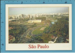 SÃO PAULO - Vista Aérea Do Parque Ibirapuera - BRAZIL -  Ed. Brasil Turistico N.º 109 - 2 Scans - São Paulo