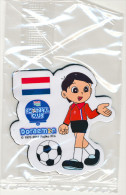 DORAEMON - BRASIL 2014 FOTBALL WORLD CUP FRIDGE MAGNET NETHERLAND - SEALED - Characters