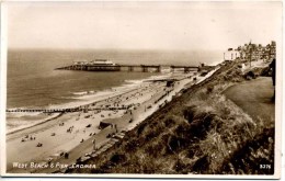 NORFOLK - CROMER - WEST BEACH & PIER RP Nf363 - Autres & Non Classés