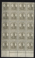 D.R.Nr.102 X (20x -4 Werte Gep.),xx (3650) - Unused Stamps