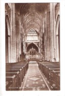 RP  ST.MARY REDCLIFFE CHURCH INTERIOR BRISTOL ROTARY PHOTO THE GROSVENOR SERIES B UNUSED - Bristol