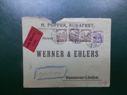 43/170    LETTRE HONGRIE  EXPRESS - Covers & Documents