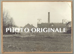 Photographie Originale : Entreprises De Peintures PIGMENTS MINERAUX S.A. à LADEUZE (Chièvres) - Années 1910 Ou 1920 - Chièvres