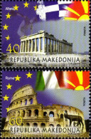 MK 2014-698-9 MK IN EU, MAKEDONIA, 1 X 2v, MNH - 2014