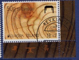 PIA - ISLANDA - 2011 : Europa - (YVERT  1231-32) - Gebruikt