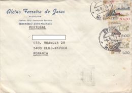 STAMPS ON COVER, NICE FRANKING, CONSTRUCTIONS, COMPUTERS, 1979, PORTUGAL - Briefe U. Dokumente