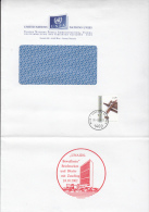 STAMPS ON COVER, NICE FRANKING, FOLKLORE ITEM, 2002, UN- VIENNA - Storia Postale