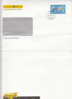 GOETHE, WRITER, COVER STATIONERY, ENTIER POSTAL, 2002, GERMANY - Briefomslagen - Gebruikt