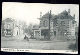 Cpa  Du 40 Labouheyre Entrée Du Bourg ...  Sabres Mont De Marsan   JUI3 - Sabres