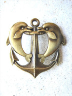 INSIGNE DE LA MARINE NATIONALE BREVET PLONGEURS DE BORD (ECHELON BRONZE) DRAGO PARIS EXCELLENT ETAT - Navy