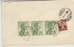 Lettre Distribué CHISINAU - IASI Avec Oblitération CHISINAU  14.02.1936 - Lettres & Documents