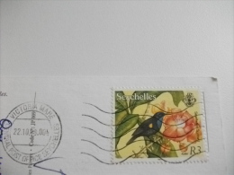 STORIA POSTALE FRANCOBOLLO COMMEMORATIVO  Seychelles Anse Source D'Argent La Digue - Seychelles