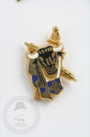 Rare Arthus Bertrand Paris - Bull Head & Soword  - Pin Badge #PLS - Arthus Bertrand