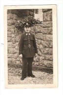 Carte Photo : Gardien ( ? ) En Uniforme - Other & Unclassified