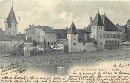 Ref 79- Suisse -les Chateaux Vaudois -lutry  - / Carte Décollée- Voir Description -/postcard Sheets Peeled/- - Lutry