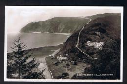 RB 990 - Real Photo Postcard - Countisbury Hill - Lynmouth Devon - Lynmouth & Lynton