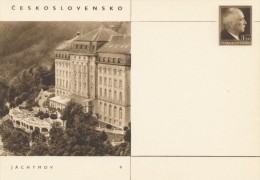 I6475 - Czechoslovakia / Postal Stationery (1947) Promotional (09) Jachymov: The Main Bath House - Kuurwezen