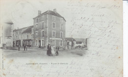LAMARCHE,  Place St Charles, Carte Precurseur 1902 - Lamarche