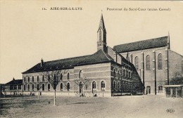 CPA -  AIRE-SUR-LA-LYS. Pensionnat Du Sacré-Coeur - 2 Scans - Aire Sur La Lys