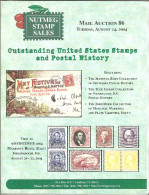 Nutmeg Stamps Auction Catalog # 86 ,August 2004 - Catalogi Van Veilinghuizen