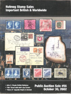 Nutmeg Stamps Auction # 56,October 2002,Used In Good Condition - Catalogues De Maisons De Vente