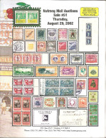 Nutmeg Stamp Auction # 51,August 2002,Used In Good Condition - Auktionskataloge