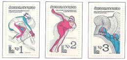 Tchecoslovaquie Czechoslovakia  JO Lake Placid 1980  ** MNH - Invierno 1980: Lake Placid