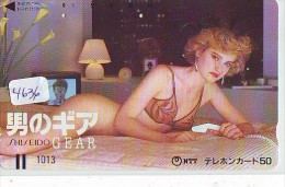 Télécarte Japon EROTIQUE (4636) EROTIC *  Japan PHONECARD EROTIK * BIKINI GIRL * FEMME  SEXY LADY - Moda