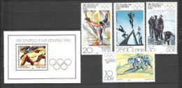 Allemagne Germany  JO Lake Placid 1980  ** MNH - Invierno 1980: Lake Placid