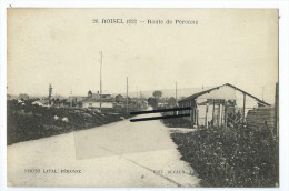 CPA -Roisel - Route De Péronne - Roisel