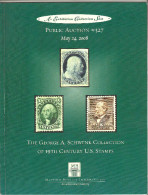 George A.Schwenk Rare US Stamps Auction Catalog # 327,VF - Catálogos De Casas De Ventas