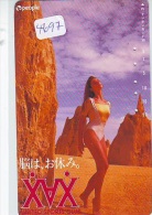 Télécarte Japon EROTIQUE (4697) EROTIC * *  Japan PHONECARD EROTIK * BIKINI GIRL * FEMME  SEXY LADY - Moda