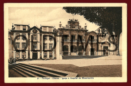 CHAVES - IGREJA E HOSPITAL DA MISERICORDIA - 1940 PC - Vila Real