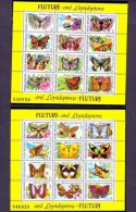 Romania 1991 Butterflies, 2 Perf. Sheetlet, MNH S.139 - Ongebruikt