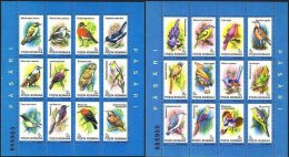 Romania 1991 Birds, 2 Perf. Sheetlet, MNH S.140 - Ungebraucht