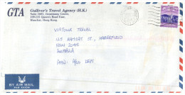 (90) Cover Posted From Hong Kong To Australia - 2000 - Cartas & Documentos