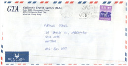 (90) Cover Posted From Hong Kong To Australia - 2000 - Brieven En Documenten