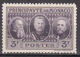 Monaco   Scott No. 102     Unused Hinged     Year  1928 - Neufs