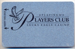Lucky Eagle Casino, Rochester, WA, U.S.A., Older Used Slot Or Player´s Card, Luckyeagle-1 - Casino Cards