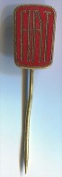 FIAT - Car, Auto, Enamel, Old Pin, Badge - Fiat