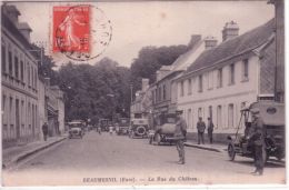 - BEAUMESNIL - La Rue Du Château - Ed. Neurdain - Beaumesnil