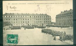 N°166 - Régiment D´infanterie - Formation Des Compagnies Avant Le Départ Pour La Marche  EAC26 - Manovre