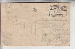 LUXEMBURG - BAHNPOST / TPO - ECHTERNACH - ETTELBRÜCK 2.4.36 - Franking Machines (EMA)