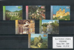 Nations Unies. Vienne. Patrimoine Architectural - Unused Stamps