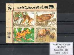 Nations Unies. Geneve. Especes En Danger - Unused Stamps