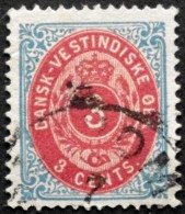 Danish West Indies 1888   Minr.6  II B   (O)  ( Lot 1356 ) - Antille